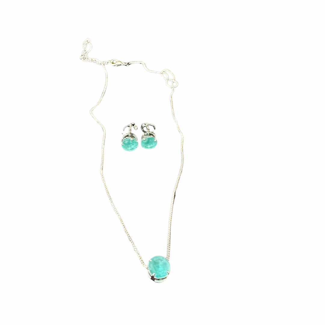Conjunto zircônia Redonda M