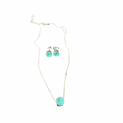 Conjunto zircônia Redonda M