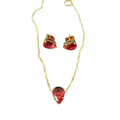 Conjunto Zircônia Gota